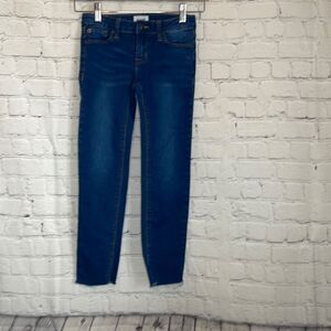 Hudson Kids Jeans Boys Girls Frayed Hem Skinny Jeans size 10